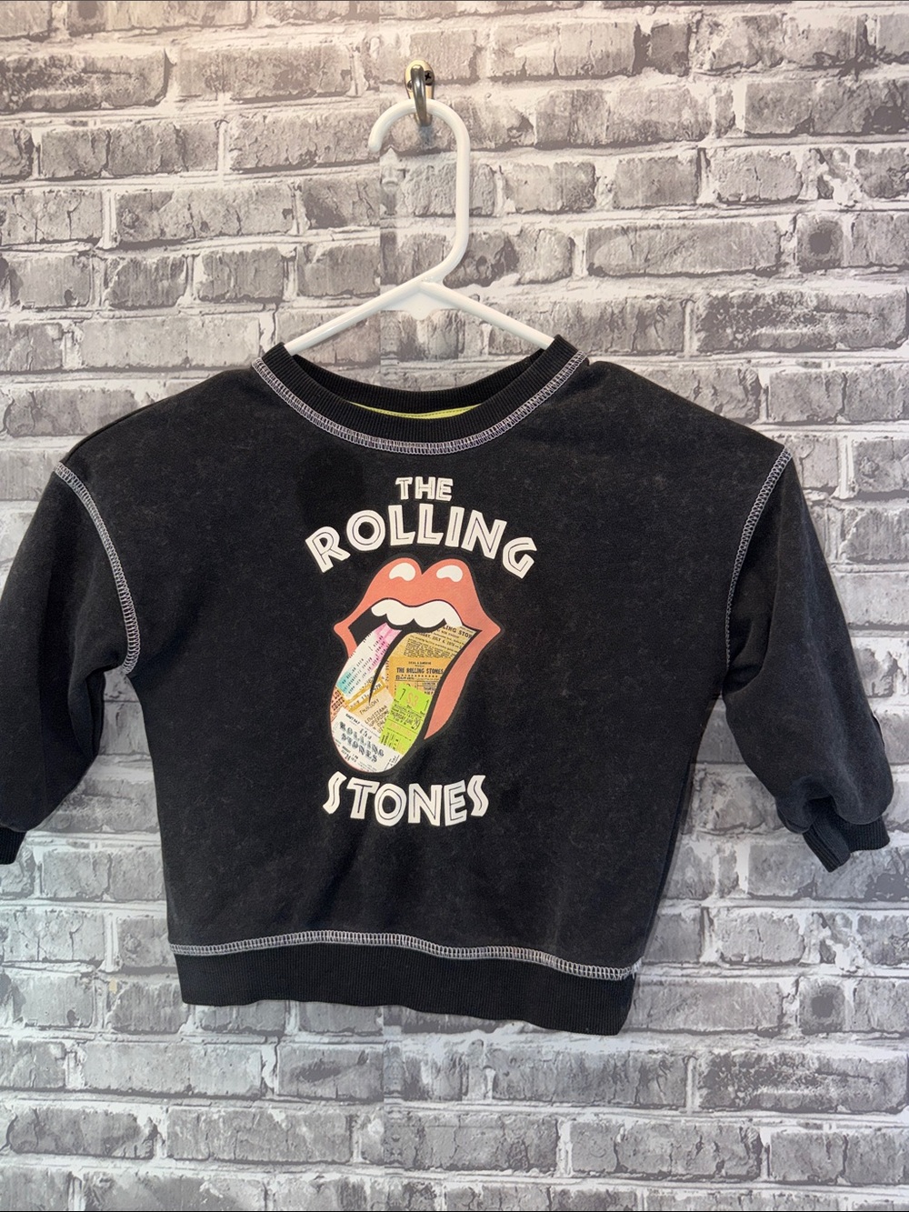 The Rolling Stones Graphic Kids shirt - Black